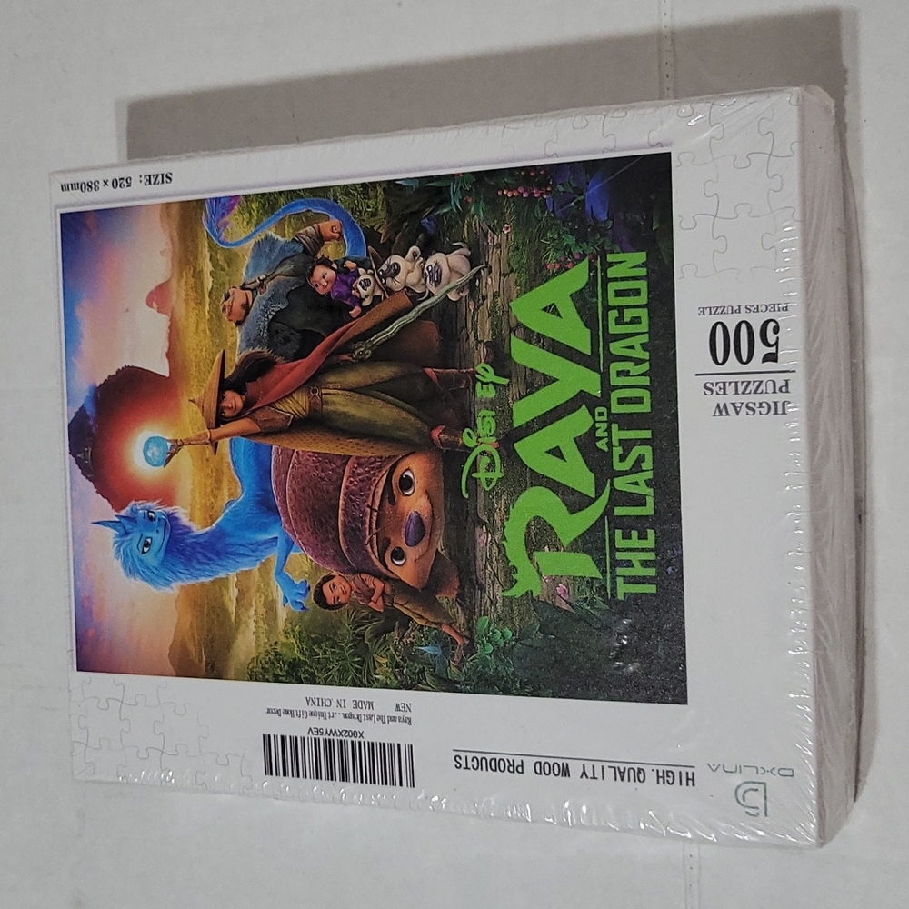 Raya and The Last Dragon Puzzle